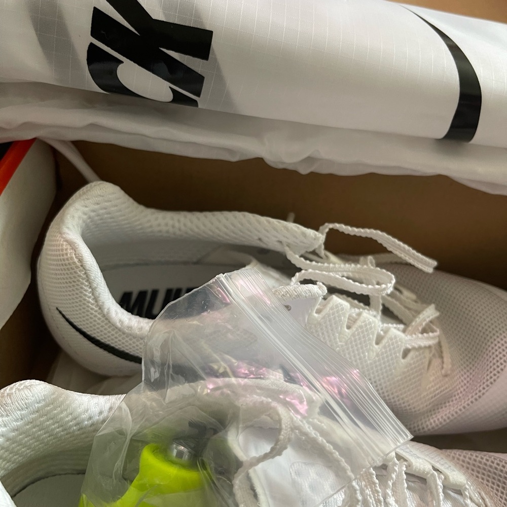 Nike Zoom Rival Sprint racing flats, white, US size 5.5 Brand new!